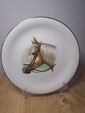 Britannia Design Plate Wood and Sons Burslem England Horses Head Design