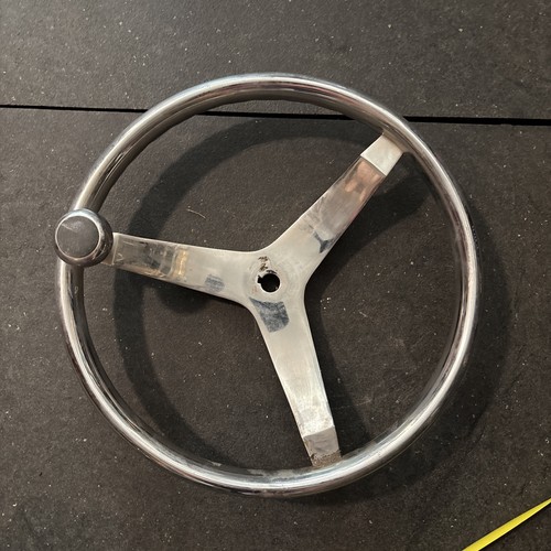 Stainless steel boat steering - boat,