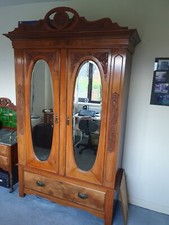 Edwardian 2 Mirror Mahogany