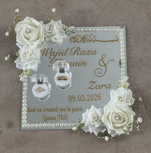 Personalised nikah wedding - personalised,