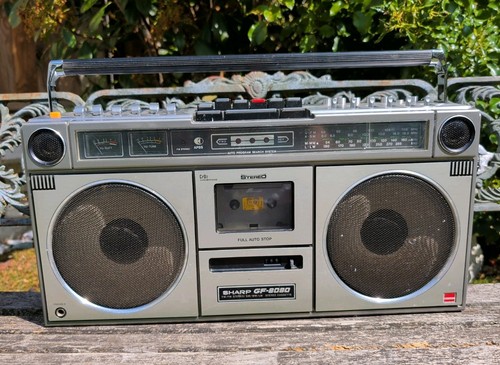 Sharp 9090 vintage - vintage, boombox