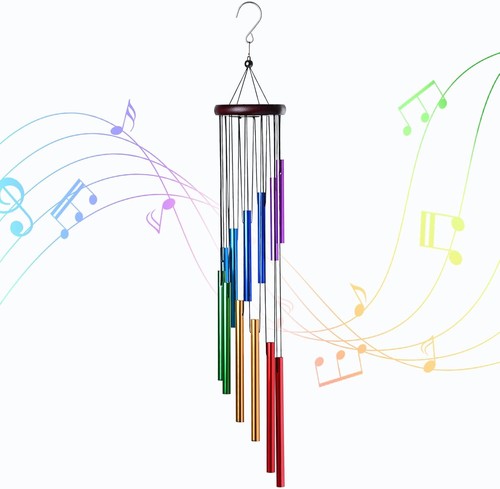 Outdoor colorful wind - outdoor, chimes