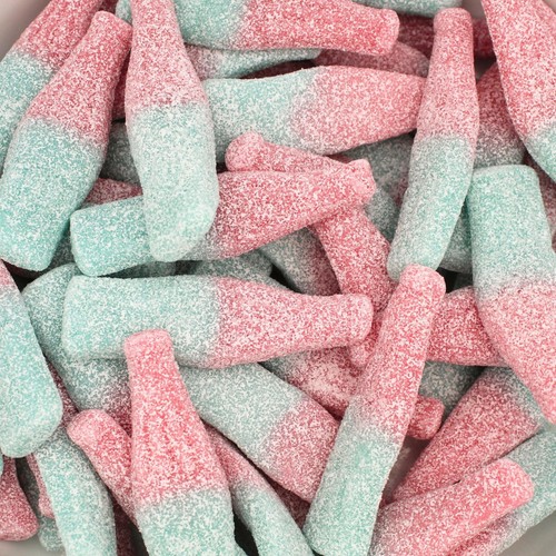 Giant fizzy bubblegum bottles - giant,