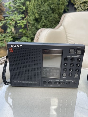 Sony icf sw7600 radio - sony, icf-sw7600