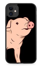 Tiny Piglet Rubber Phone Case Pig Pigs Baby Micro Piggy Micropig Cartoon K020