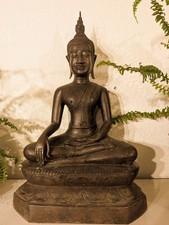 Large Thai  Bronze Buddha Statue