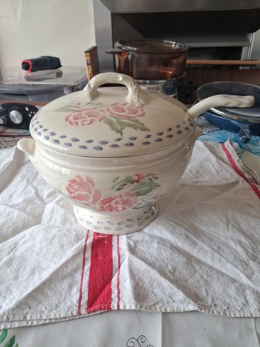 Royal winton spongeware tureen - royal,