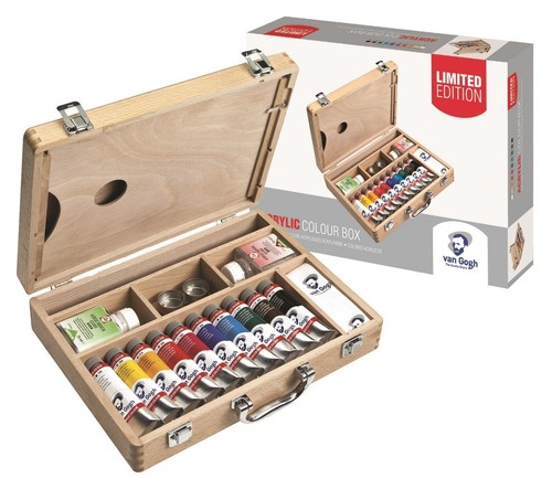 Van gogh acrylic colour wooden - gogh,