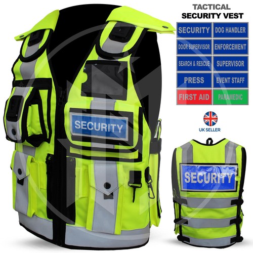 Viz security vest tactical - security,