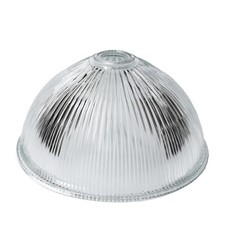 30cm Holophane Glass Lamp