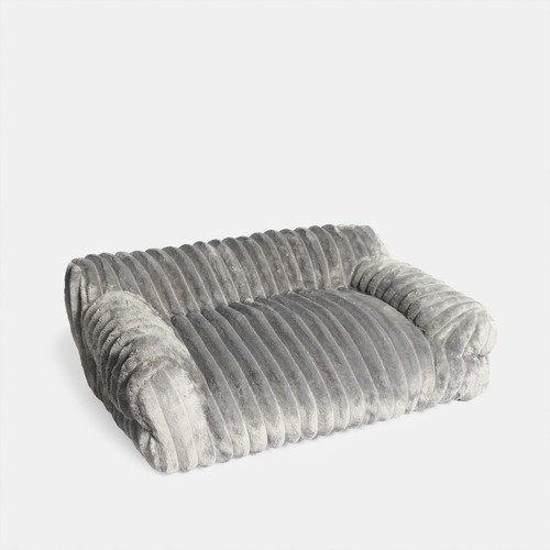 Ohs ribbed pet bed sofa - sofa, soft