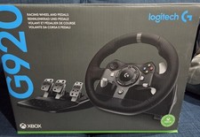 Logitech G920 Racing Wheel and