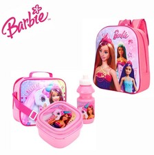 Barbie 4 Piece Set 3D Backpack