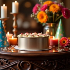 Round Cake Tin Multiple Single