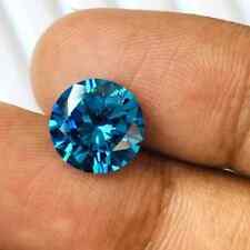 Loose Diamond 2 Ct CERTIFIED Round Cut Blue Color D Grade VVS1 +1 Free Gift