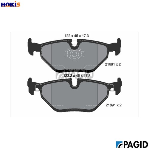 Brake pad set - brake,