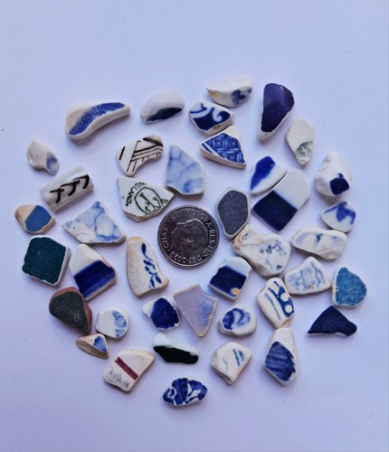 Small sea pottery pieces - small,