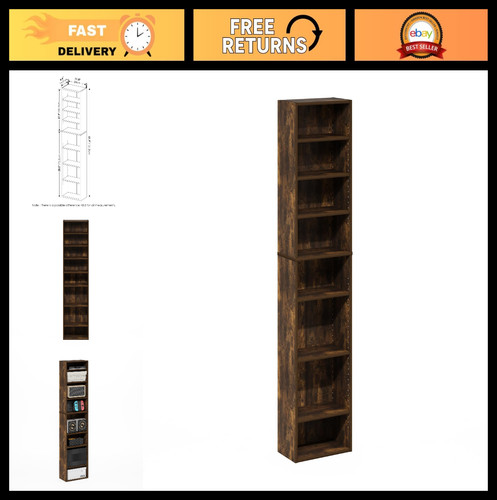 Tier media shelf - shelf,, adjustable