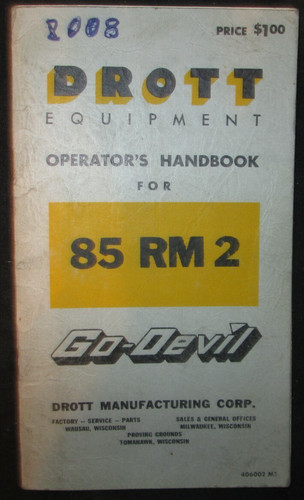 Drott equipment 2 - drott, 85
