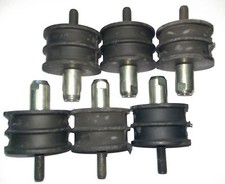 Set of 6 Benford Terex Roller Mount Single Drum MBR71 1702-214 Anti Vibration 