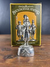 Buckingham Pewter Figure Avon And Somerset Constabulary Chas C Stadden Boxed