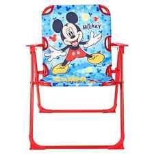 1 X Boys Disney Mickey Mouse Children's Fold-able Chair Camping, Garden, Picnic