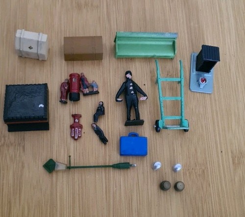 Model railway ticket machine - model,