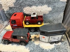 Bruder 1:16 Flatbed Truck Jeep