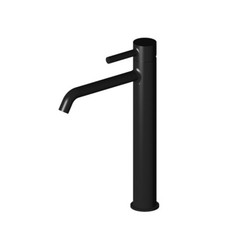 Zucchetti Pan Tall Basin Mixer - BLACK - ZP6218.N1