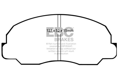 Ebc ultimax front brake pads - ultimax,