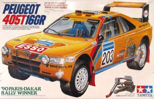 Tamiya 1990 parisdakar winning - tamiya,