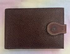 Mulberry Leather Organiser Wallet Tan Brown, Small Pocket Size, Vintage