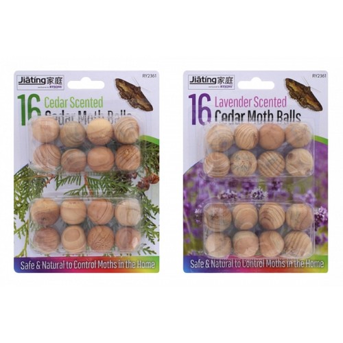 16pcs wood moth balls - 16pcs,