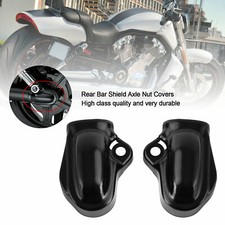 Rear Bar Shield Axle Nut Covers Swingarm Fit for V-Rod VRSC Night Rod 02-2017 T9