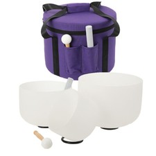 432Hz 8"-12" Set of 3 Chakra