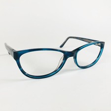 FCUK eyeglasses MOTTLED BLUE OVAL CATS EYE glasses frame MOD: 99