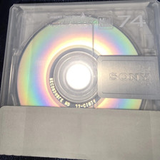 5 Sony  Minidisc 74  Mins