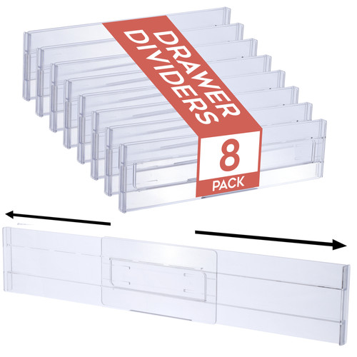 8pcs diy drawer divider - 8pcs,