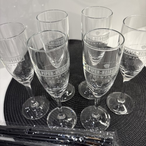 Set etched piper - set, 6
