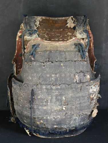 Antique samurai armor torso - samurai,