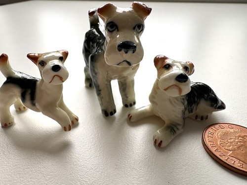 Vintage trio small fox - vintage, of