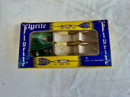 Flyrite brass darts - flyrite, vintage