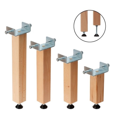 Wooden adjustable bed - wooden, centre