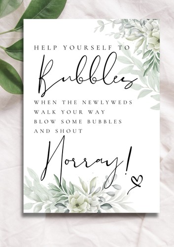 Wedding sign - , (physical