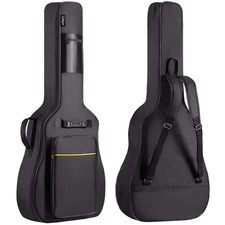 Acoustic Guitar Hard Case Fits Most Standard Electric Acoustic Guitars Hardshell