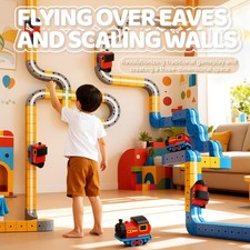 88pcs Train Set 3D Magic Race