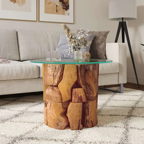 Walplus coffee table brown - coffee,