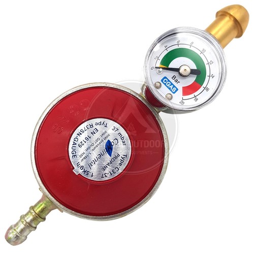 Propane gas regulator with - gas,