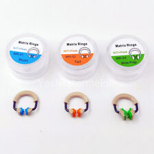 Dental Matrix Bands Ring Sectional Matrice Clamp 3D Separator Fit for Garrison