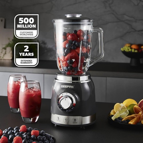 Geepas glass jug - glass, smoothie
